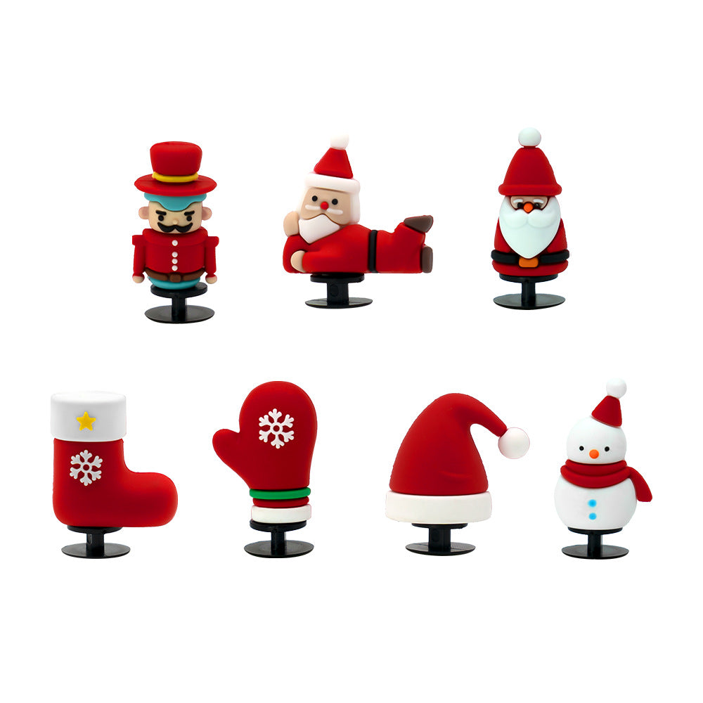 Wholesale 10pcs Random Christmas Series Shoes Accessories Shoes Charms