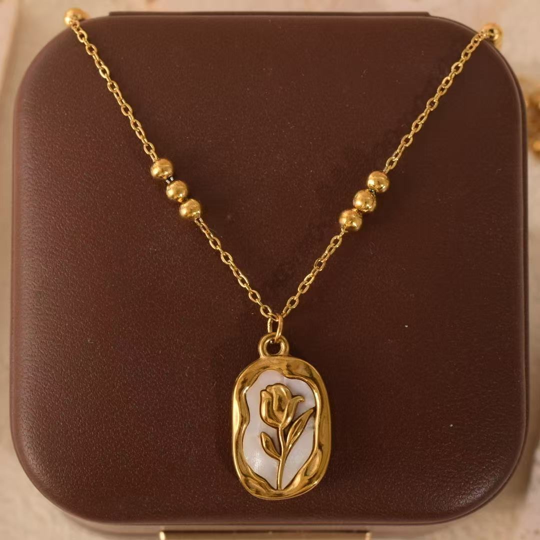 Wholesale Light Luxury  Bold Style Stainless Steel Necklace