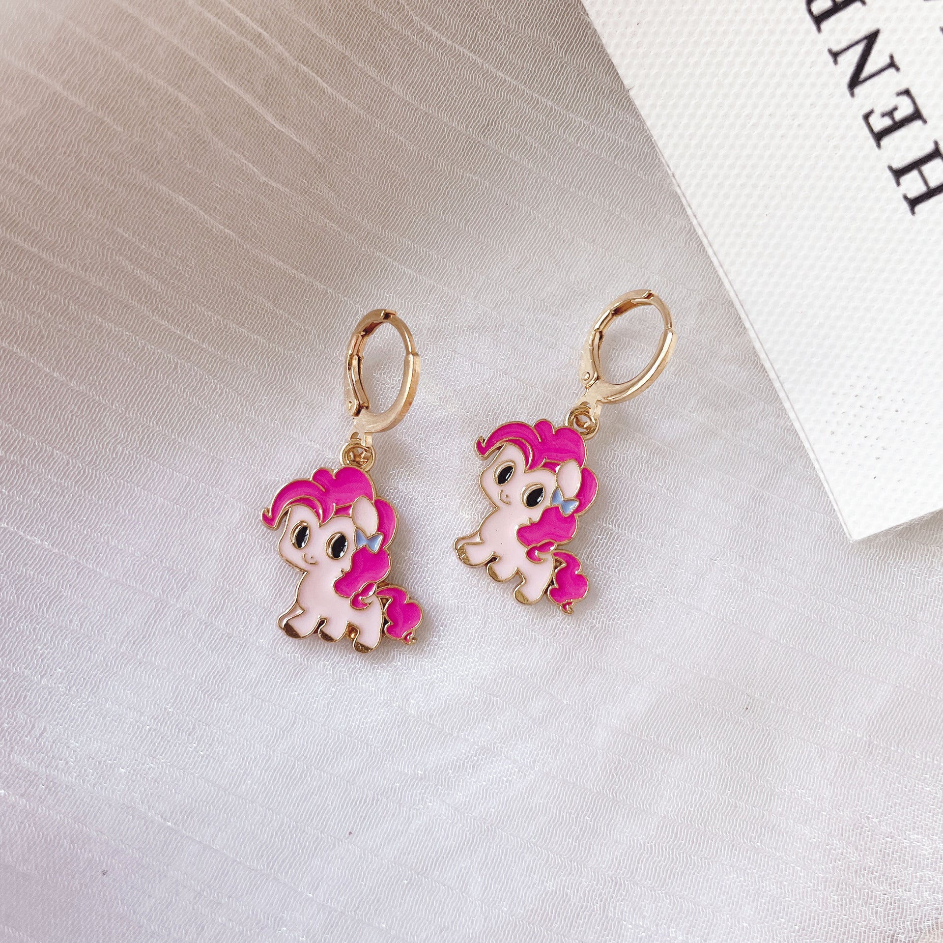 Wholesale Cartoon Cute S925 Silver Needle Earrings ACC-ES-Yijia005