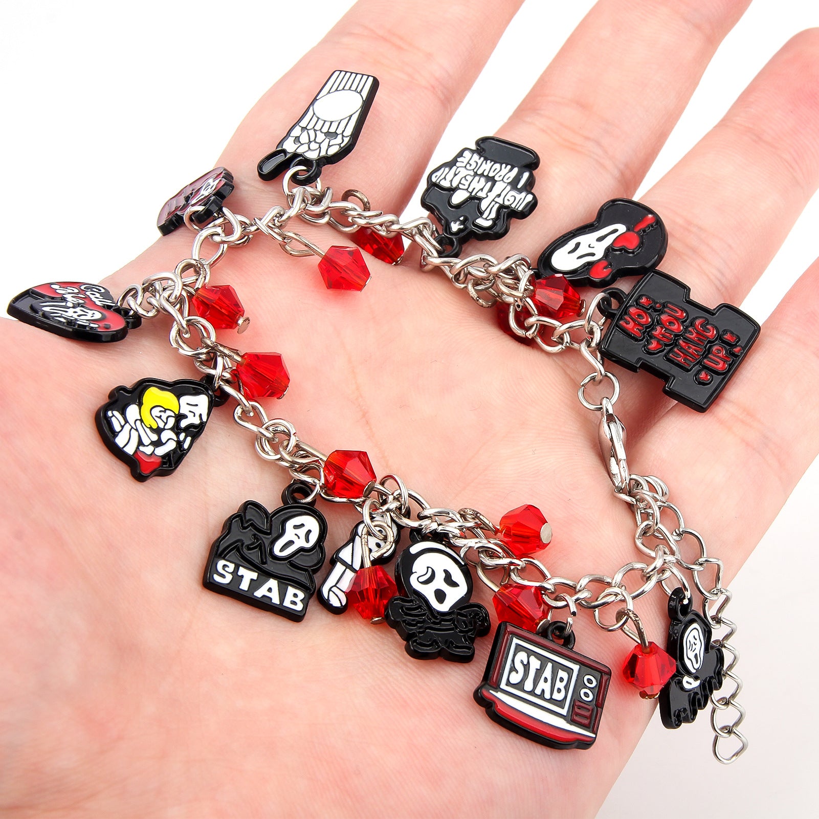 Wholesale Halloween Horror Skull Ghost Face Killer Cartoon Bracelet ACC-BT-MuMing001
