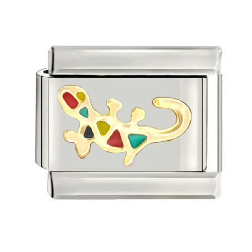 Wholesale Italian Charm Starter Bracelets DIY square Single Section Creative Stainless Steel Composable Bracelet