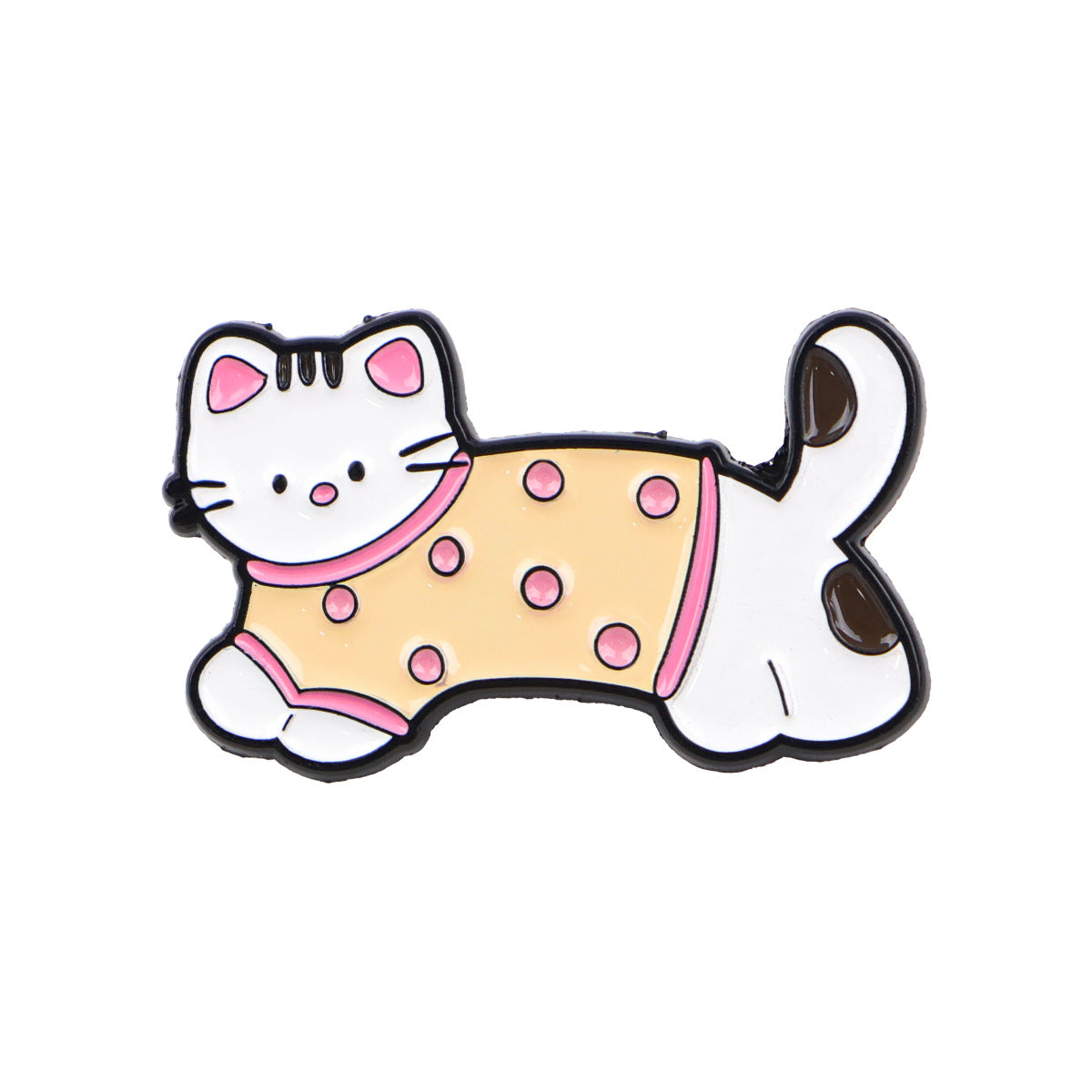 Wholesale 5pcs Dachshund Cat Animal Brooch Badge