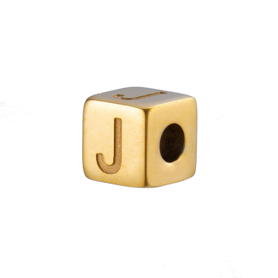 Wholesale 26 English Alphabet Accessories Geometric Stainless Steel Gold Sugar Jewelry Accessories