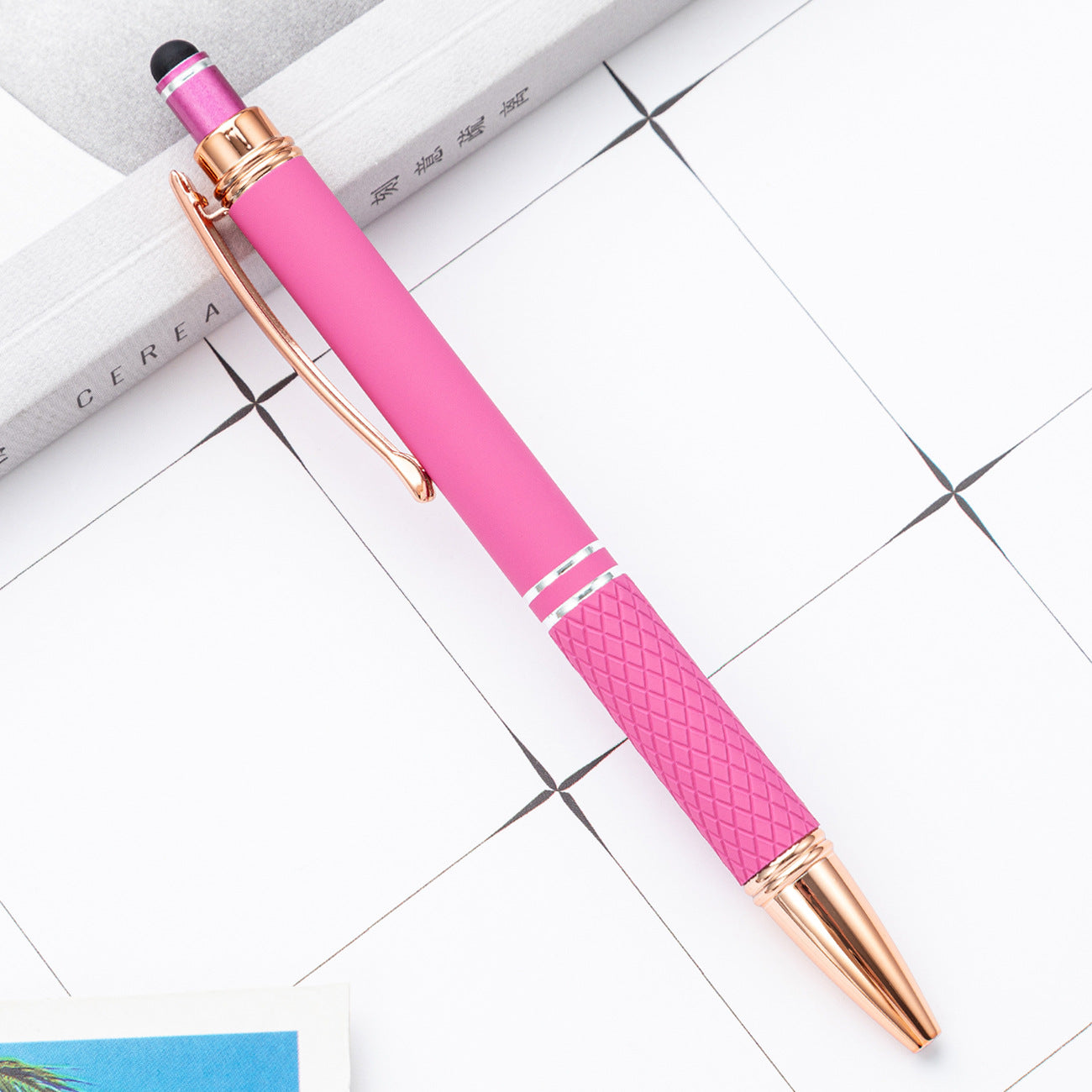 Wholesale writing stationery multi-color metal ballpoint pens