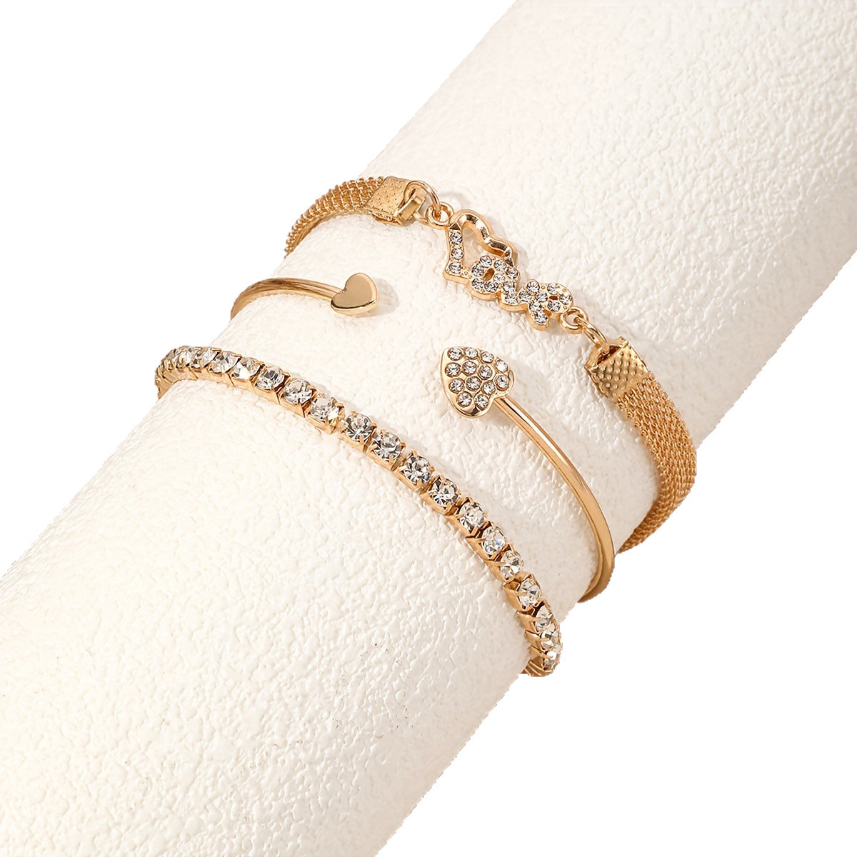 Wholesale Butterfly Love Bracelet Jewelry Accessory Set - Fashion Alloy Everyday Wear for Women Gift