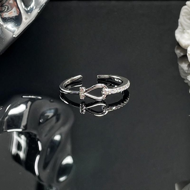 Wholesale all-match high-grade light luxury index finger ring