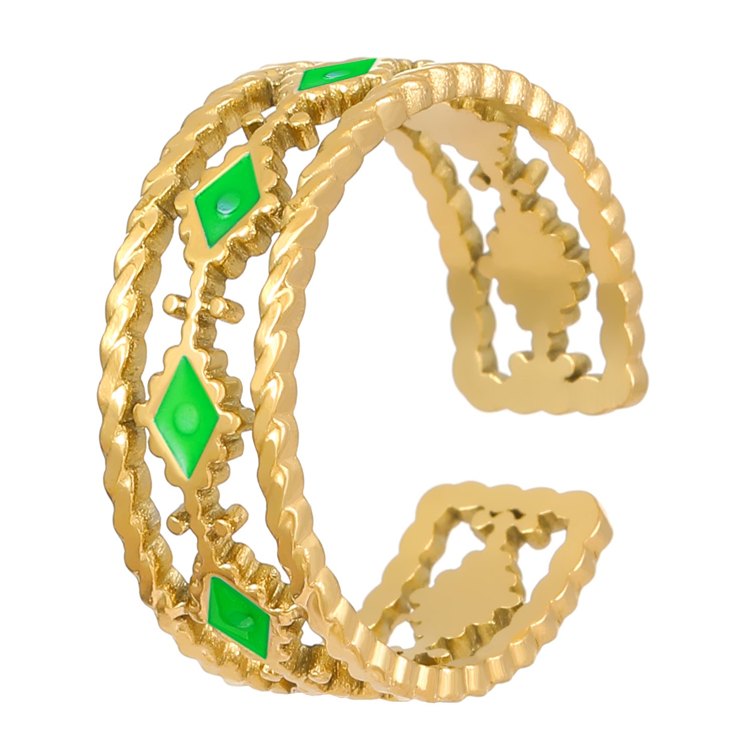 Wholesale  round  Stainless Steel  ring