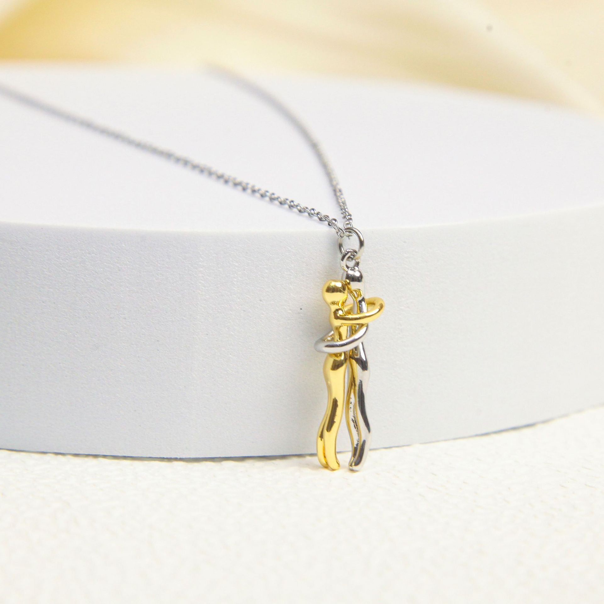 Wholesale  Titanium Steel All-match Color-free Collarbone Chain Necklaces