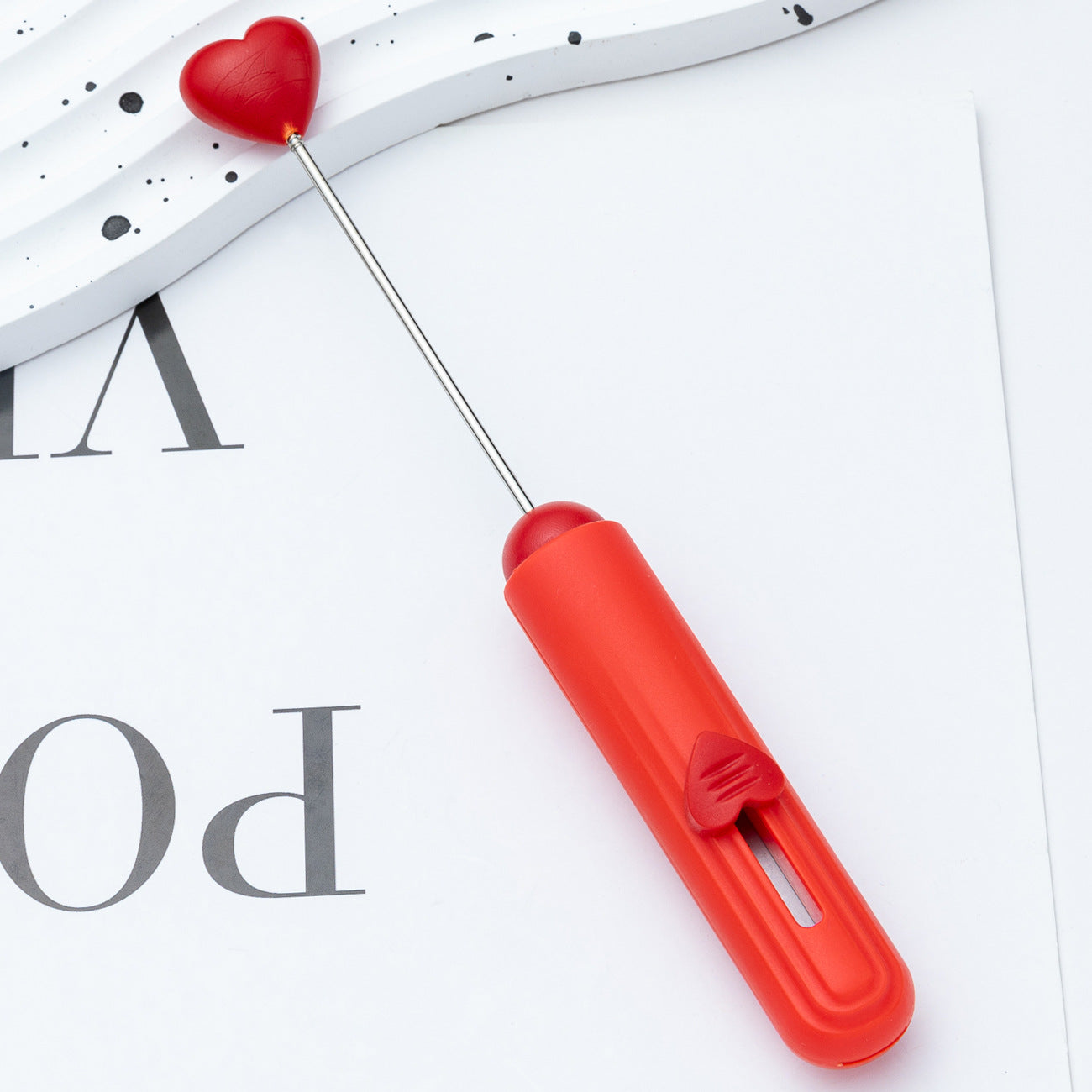 Wholesale DIY Beadable Express Knife Portable Express Dismantling Retractable Knife Office Paper Cutting Handmade Knife Love Knife