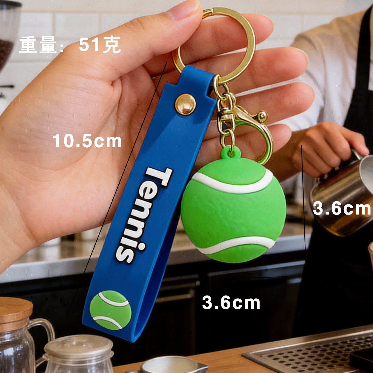 Wholesale Basketball Theme Flexible Rubber Keychain Decorative Keyring For Boys Students Birthday Gift Accessory