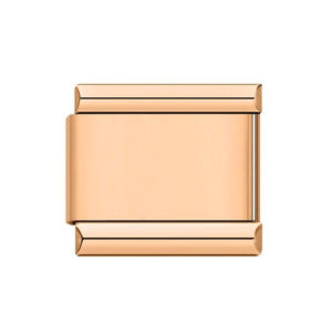 Wholesale Italian Charm Bracelet 9mm DIY Splicing Removable Gold Plated Oil Drop Cartoon Stainless Steel Composable Bracelet