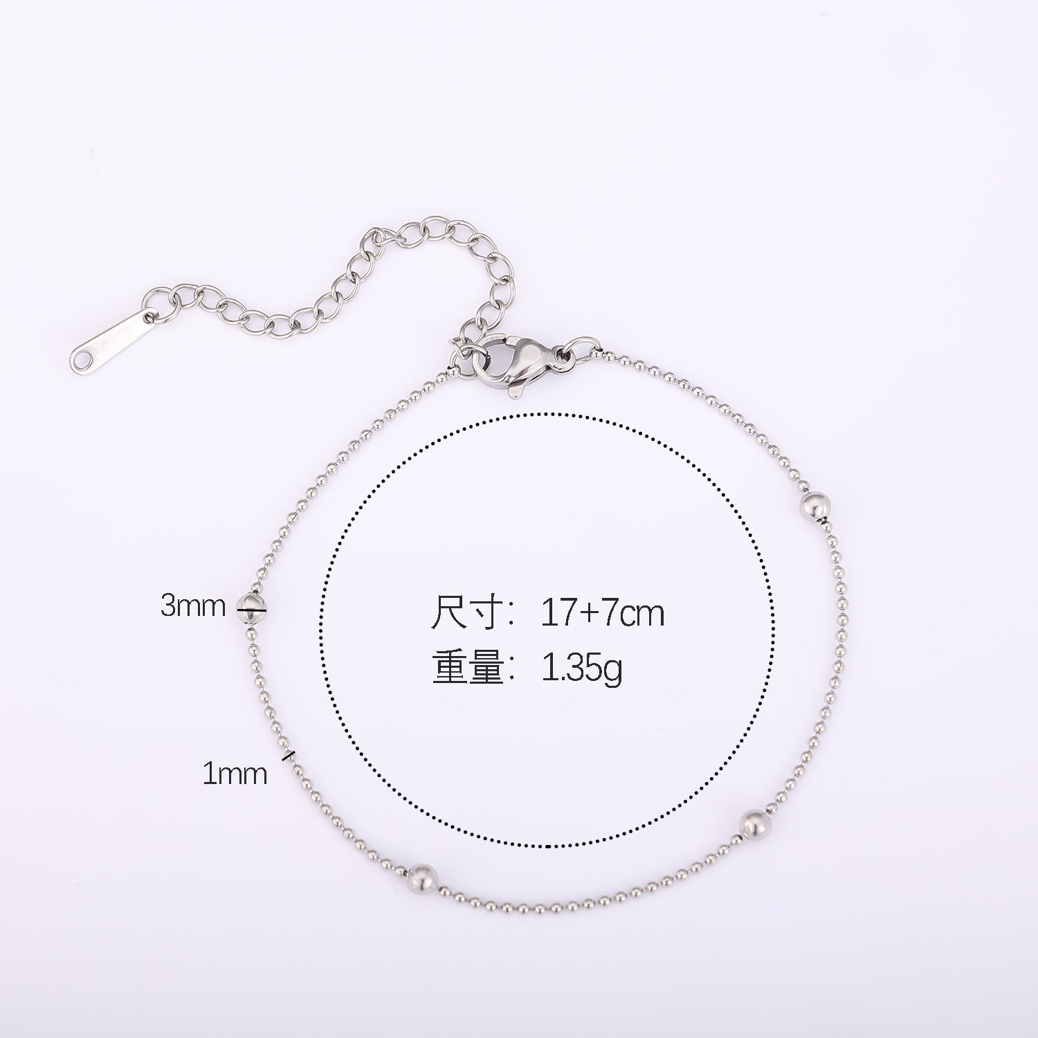 Wholesale Light Luxury Stainless Steel Cuban Chain