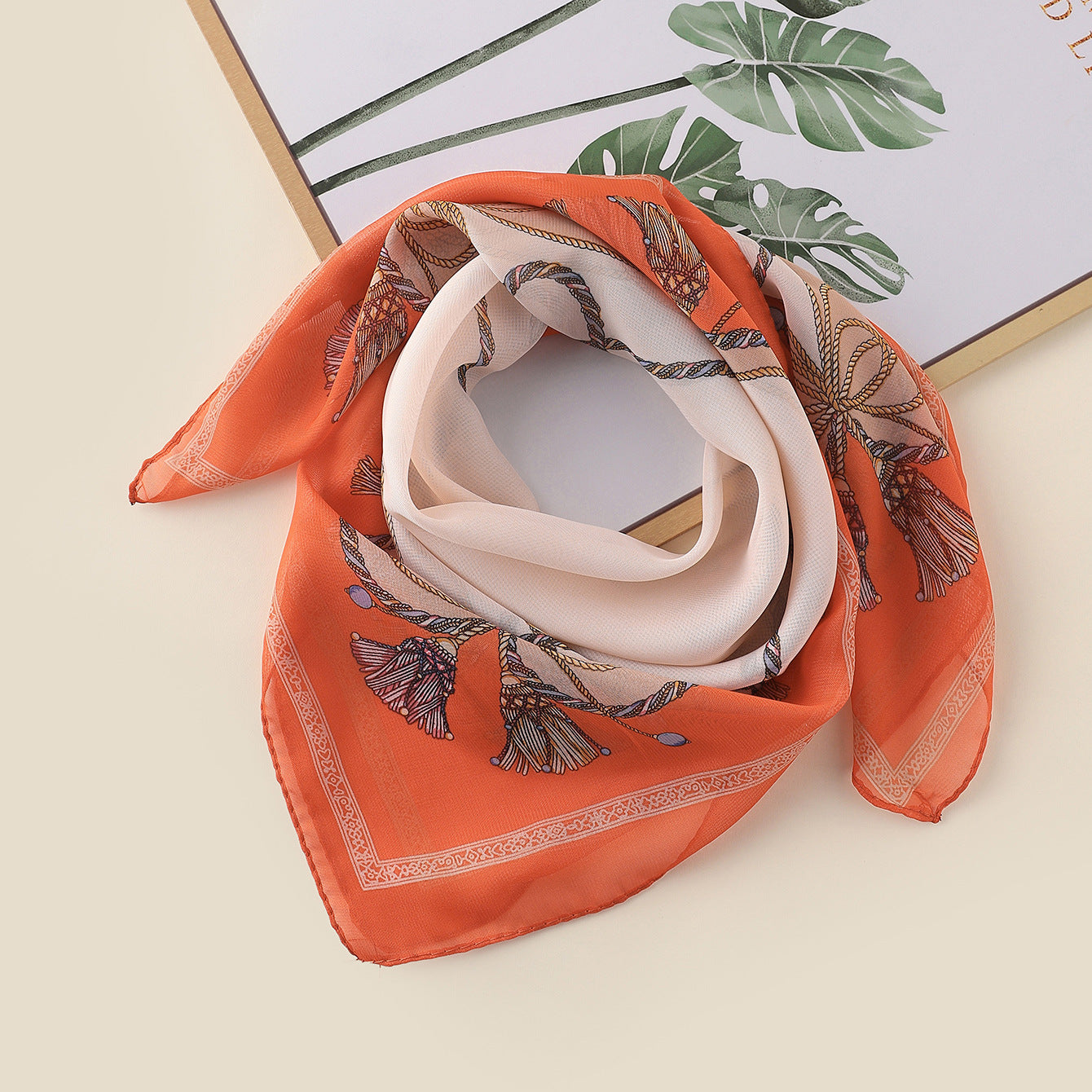 Wholesale Leopard print large square scarf