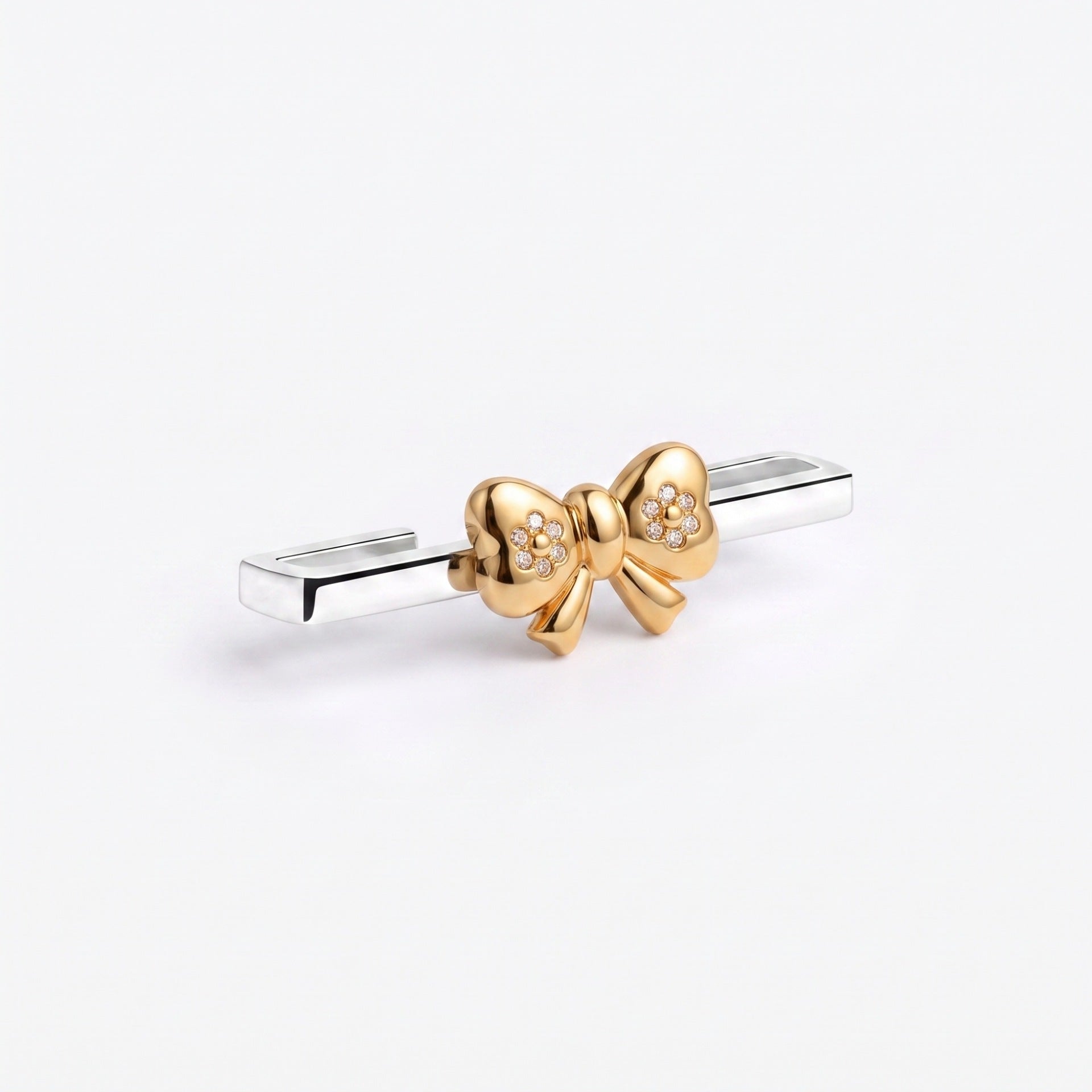 Wholesale Flower Design Stainless Steel Slider Charm DIY Jewelry Accessory For Bracelet Watch Band Gift