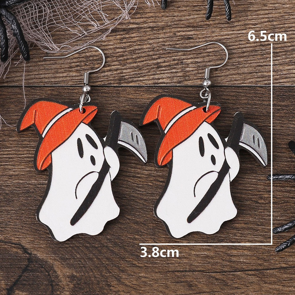 Wholesale Odd Show Ghost Drop Earrings