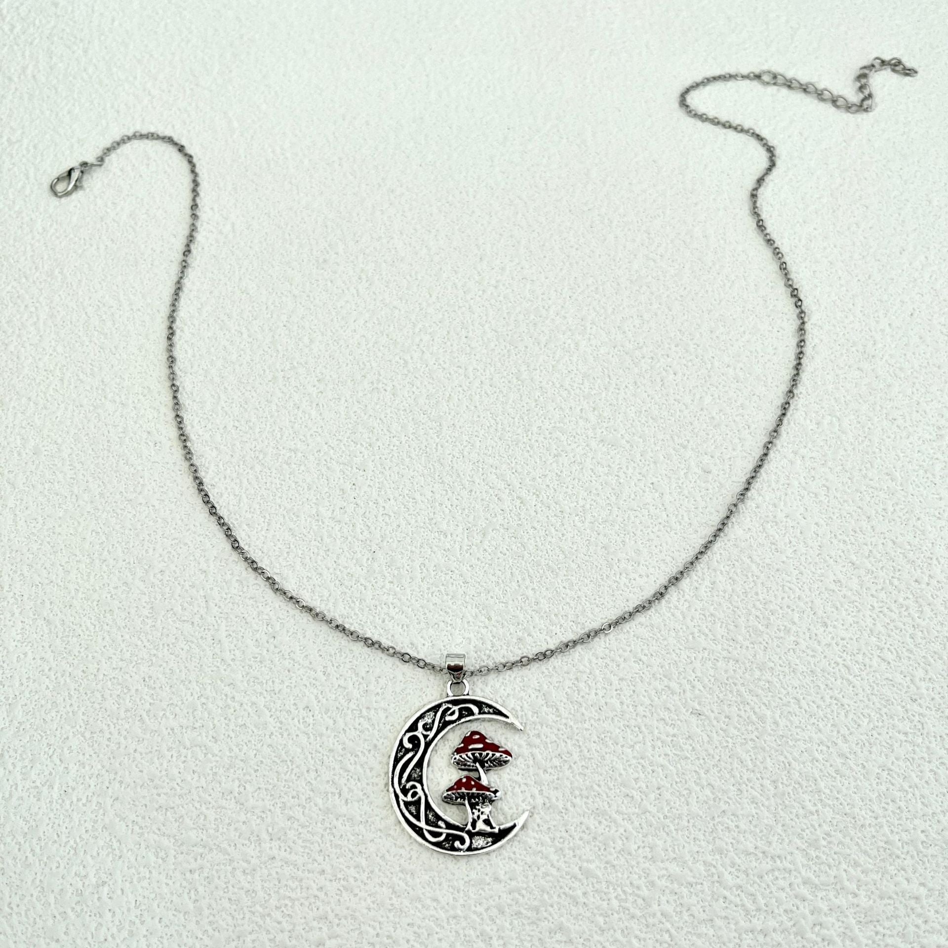 Wholesale Trendy Star Moon Jewelry Set Zinc Alloy Ancient Silver Earrings Necklace Bracelet Party Wear