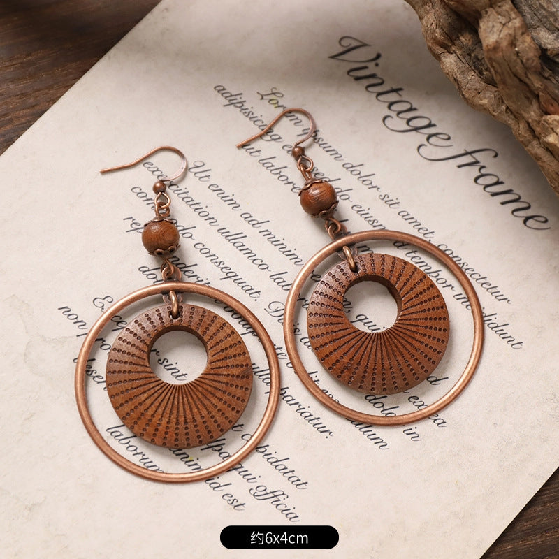 Wholesale Alloy Butterfly Bohemian Earrings Long Tassel Drop Earrings Fashion Accessory for Women Party Wear