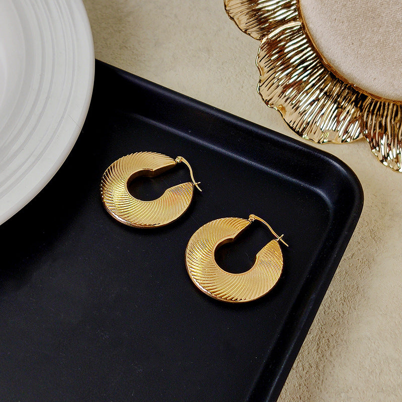 Wholesale Geometric Hollow Thread Earrings ACC-ES-Lvgong002