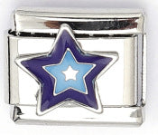 Wholesale Italian Charm Bracelet 9mm DIY Splicing Star Moon Stainless Steel Composable Bracelet