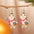 Wholesale Cartoon Cute Easter Colorful Earrings