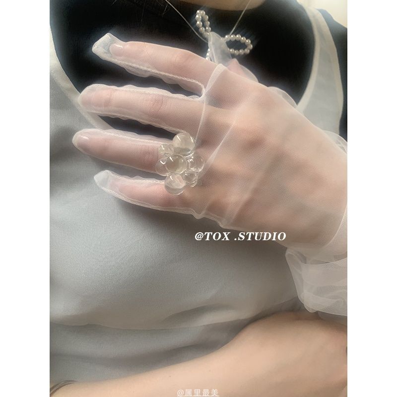 Wholesale cute acrylic beads stereo ring