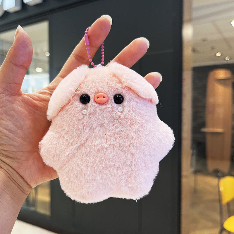 Wholesale Cute Capybara Star Cartoon Pendant Plush Keychain