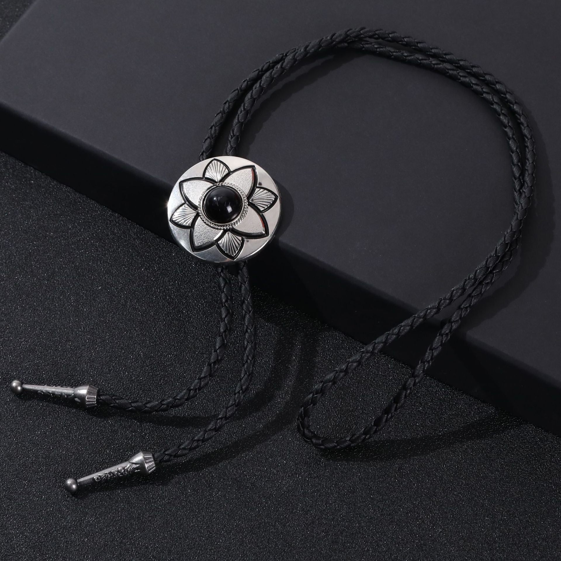 Wholesale  Adjustable Enamel Western Polo Tie Alloy Pendant  Necklace