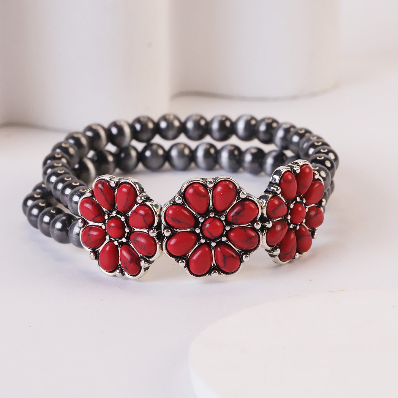 Wholesale Ethnic Style Retro Multi-Layered Beaded Bracelet Fashion Accessory Gift