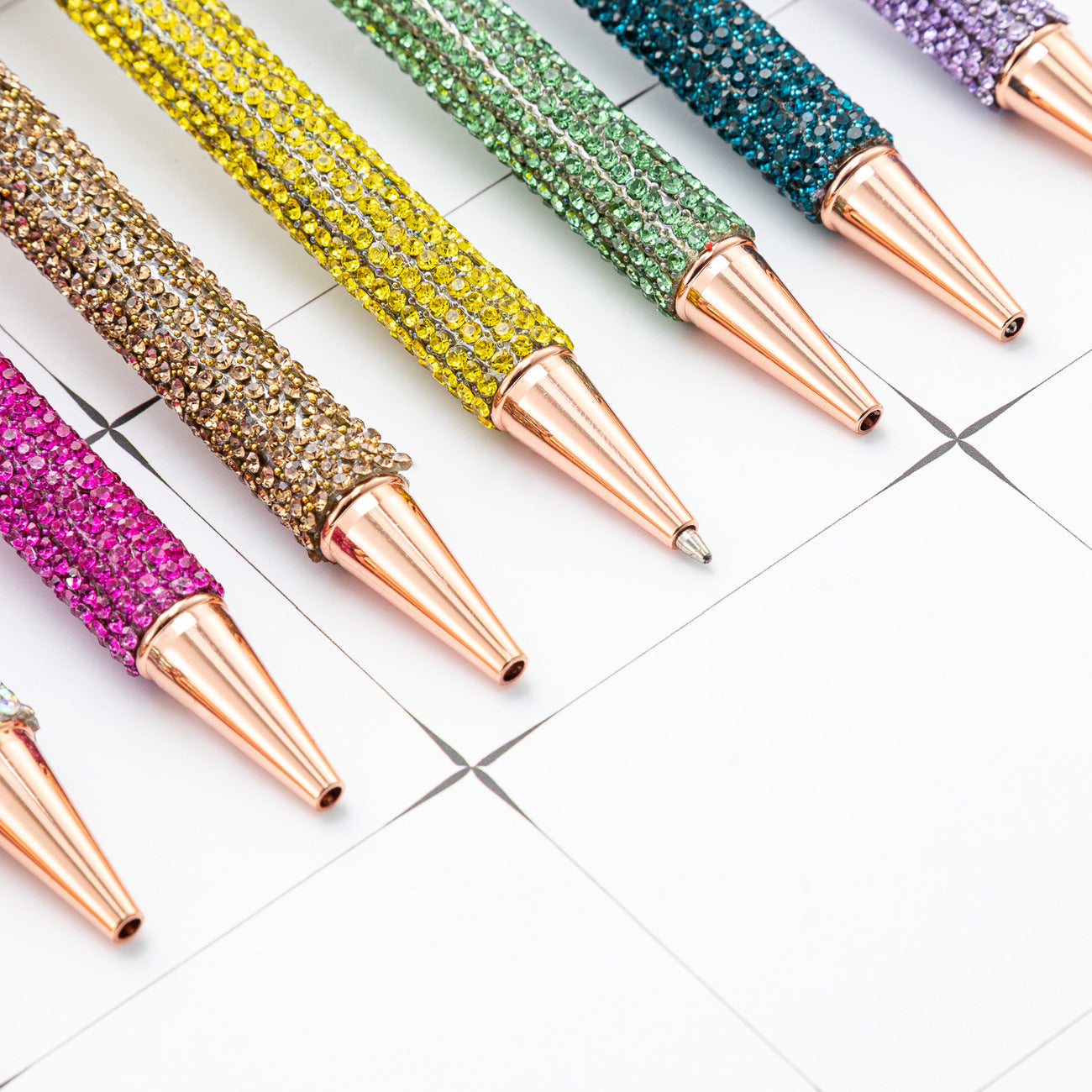 Wholesale Large diamond ballpoint pen  crystal diamond pen