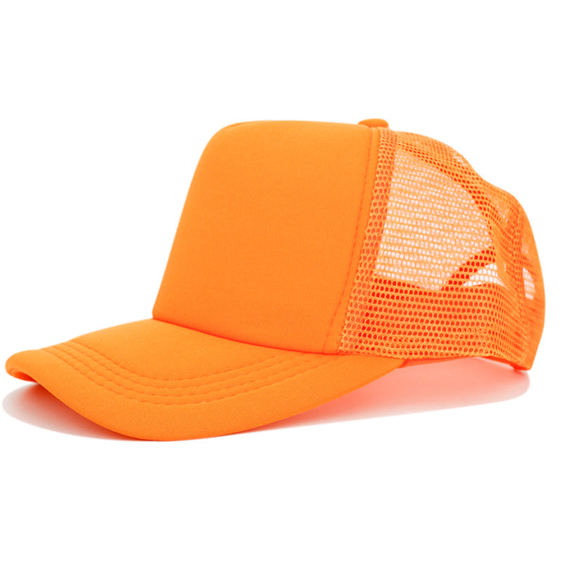 Wholesale Outdoor Solid Color Light Plate Mesh Hat Embroidery Baseball Cap ACC-HT-XiongYing001