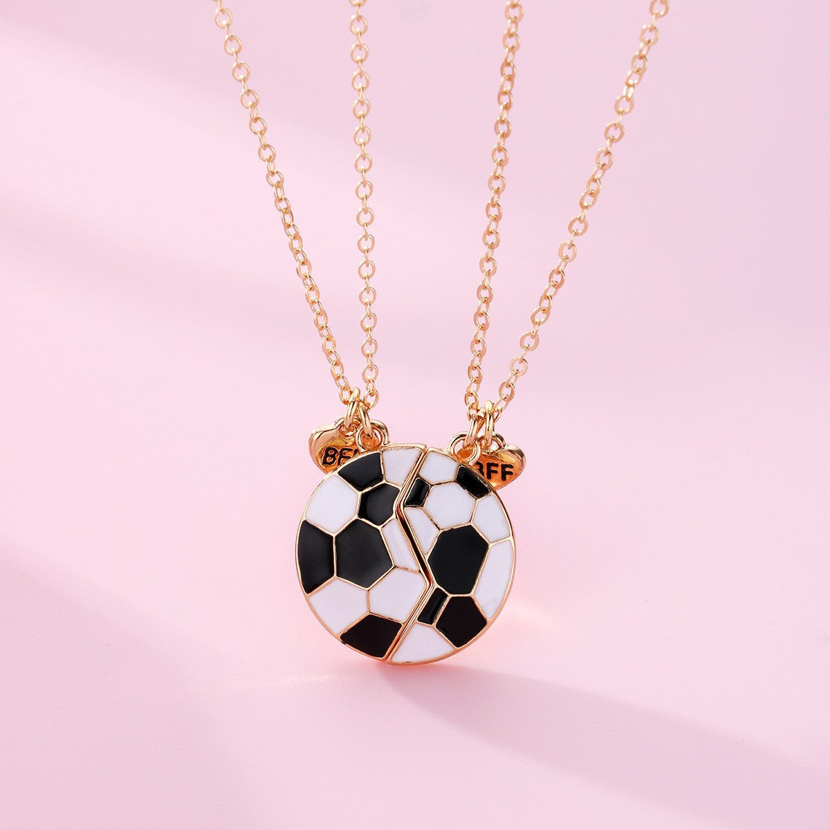 Wholesale Oil Drop Love Magnet Necklace Set ACC-NE-Hanp006