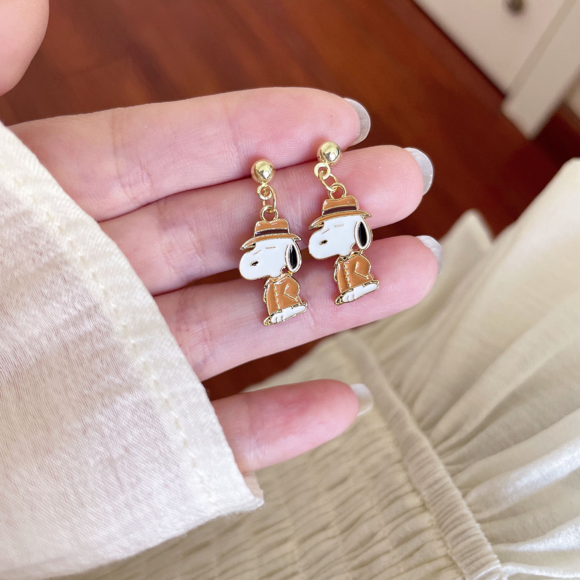 Wholesale Cute Cartoon Puppy Earrings ACC-ES-Yijia003