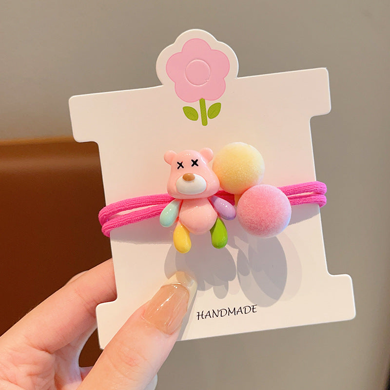 Wholesale Children's Cartoon Bear Candy Color Hair Band ACC-HS-Yint003