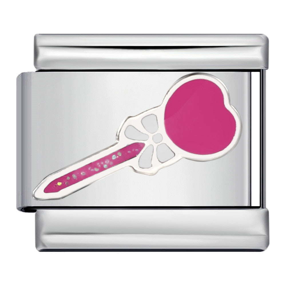 Wholesale Italian Module Bracelet Titanium Steel Welding Oil Dropping DIY Charms