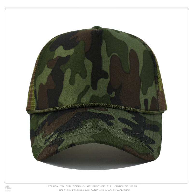 Wholesale Sponge plate printed embroidered rope men' s baseball cap Hat