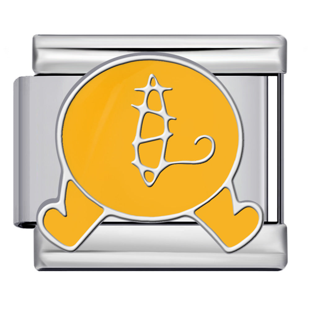 Wholesale  Italian ModuleTitanium Steel Cute Cartoon Series DIY  Bracelet