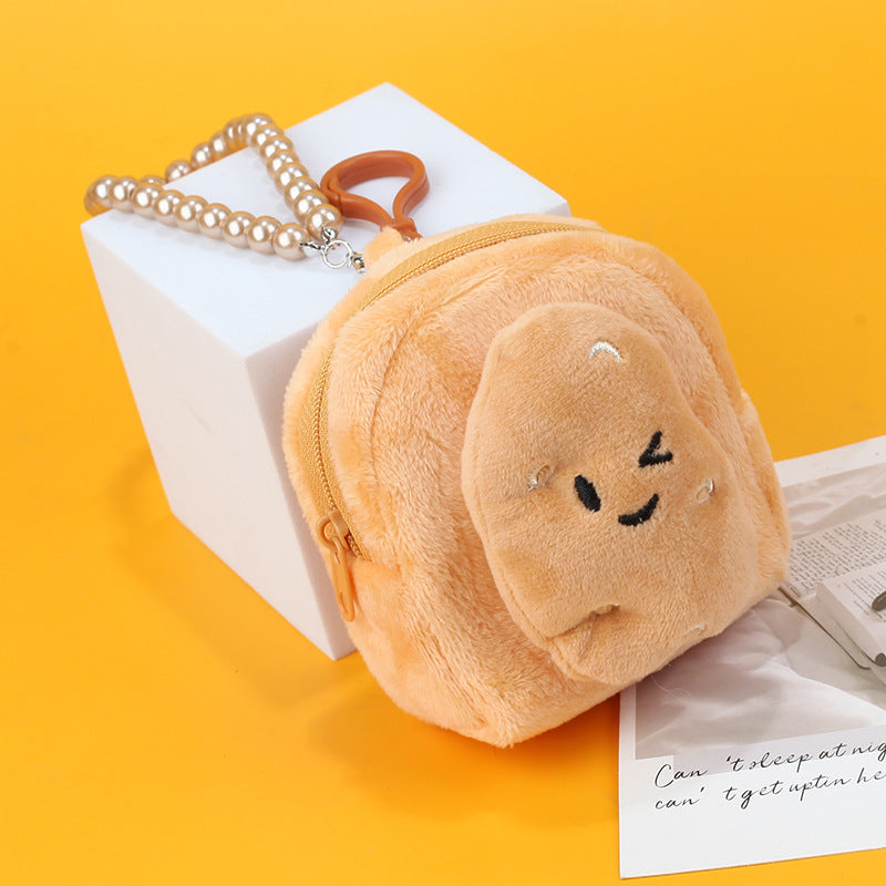 Wholesale Little Potato Plush Mini Coin Purse Keychain Keychain Wallet ACC-KC-HuoFan004