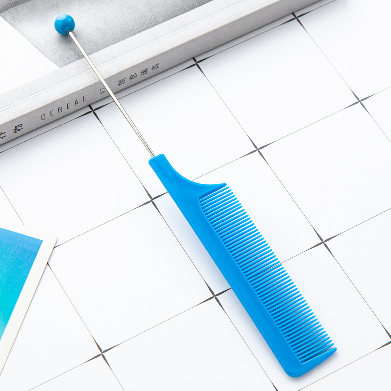 Wholesale Beadable Beaded Comb Plastic DIY Hair Tools