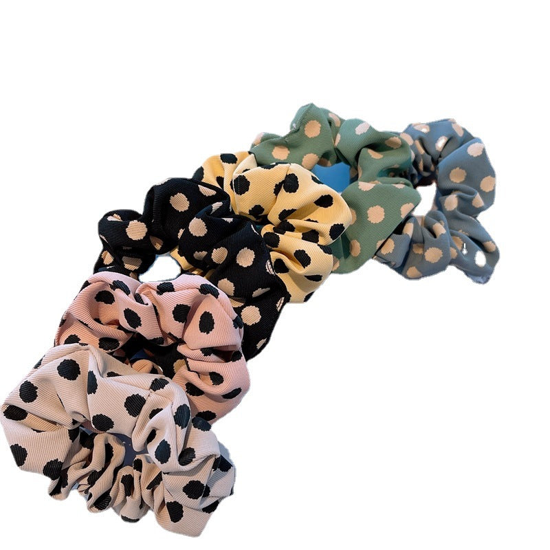 Wholesale Retro Letter Polka Dot Large Intestine Circle ACC-HS-Huaj001