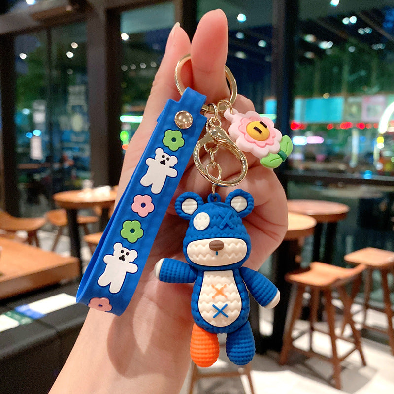 Wholesale Cartoon Woolen Bear Cute Keychain ACC-KC-Gongz003
