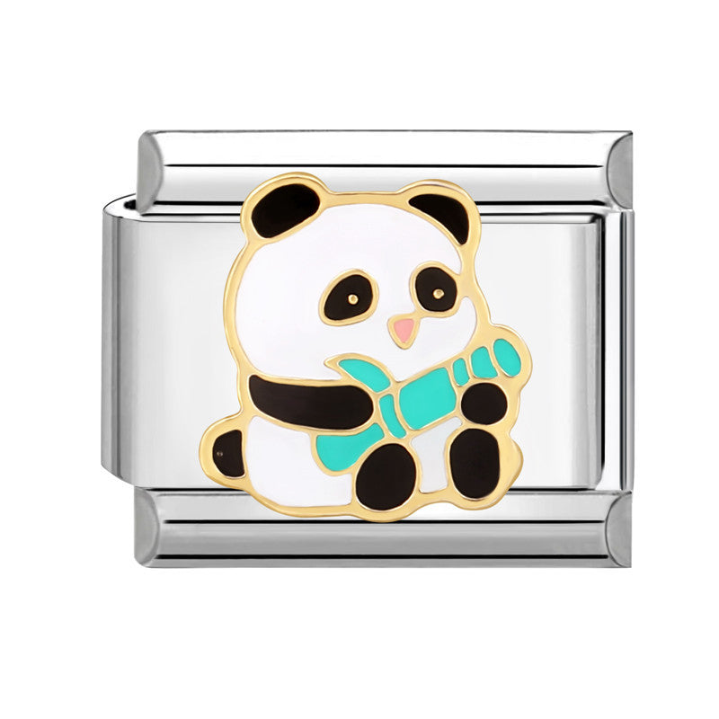 Wholesale Cartoon Animal Panda Bracelet Module DIY Composable Bracelet Charms DIY Bracelets