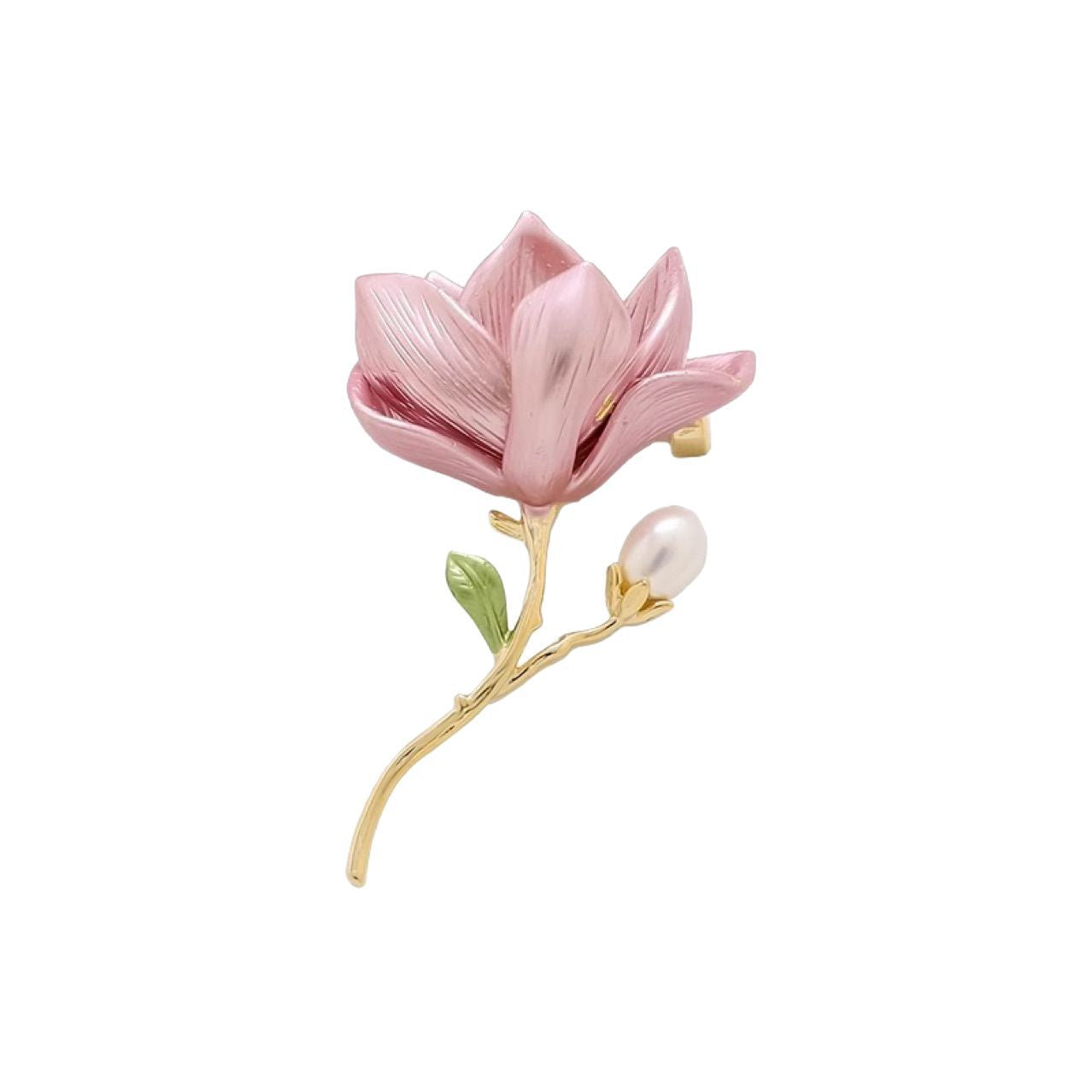 Wholesale Pink Magnolia Brooch