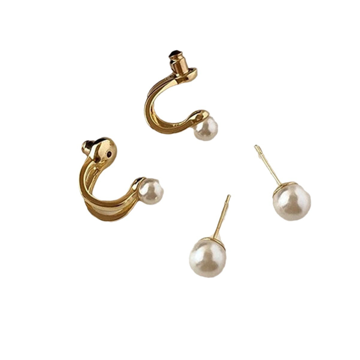 Wholesale Pearl Earrings Retro Light Luxury Ear Ring