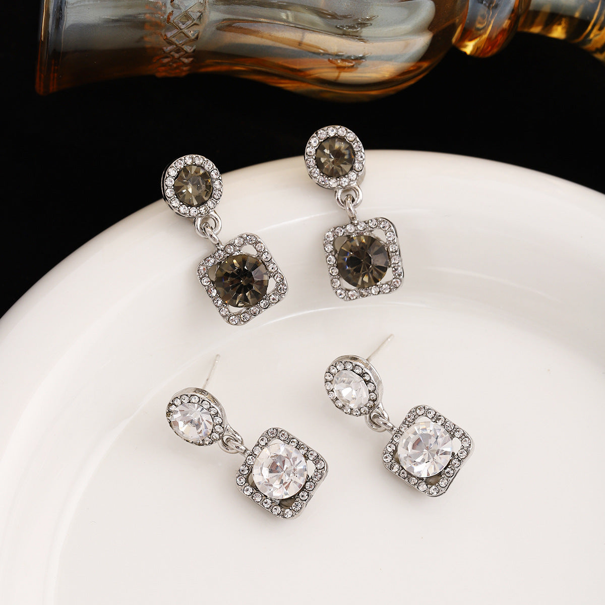 Wholesale Light Luxury Exquisite Diamond Earrings ACC-ES-MDD027