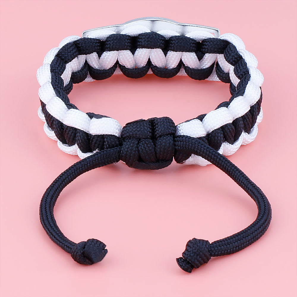 Wholesale Braided animal lion adjustable bracelet