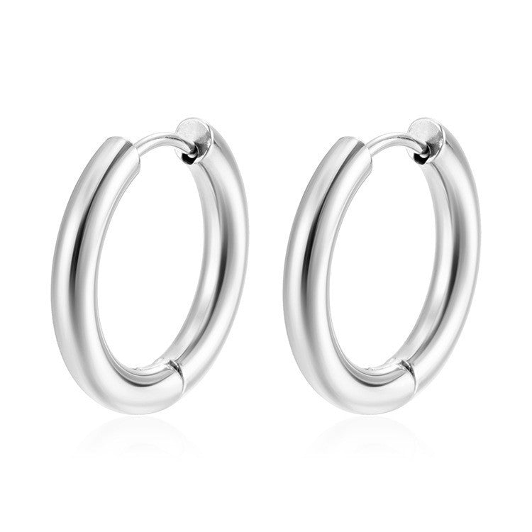 Wholesale Stainless steel hoop earrings