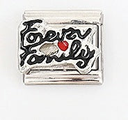 Wholesale DIY Elastic Stainless Steel Italian Charm Bracelet with English Letters,  Cute Style,  Fashion Accessory for Boutique Resale