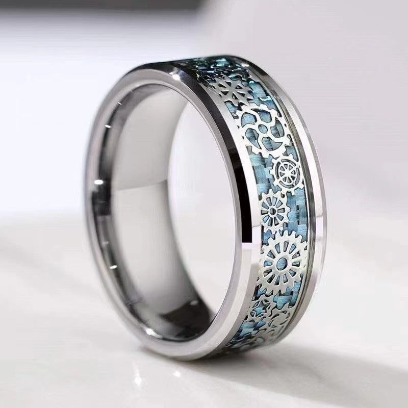 Wholesale Titanium Steel Rings Men's Rings ACC-RS-Ruih004