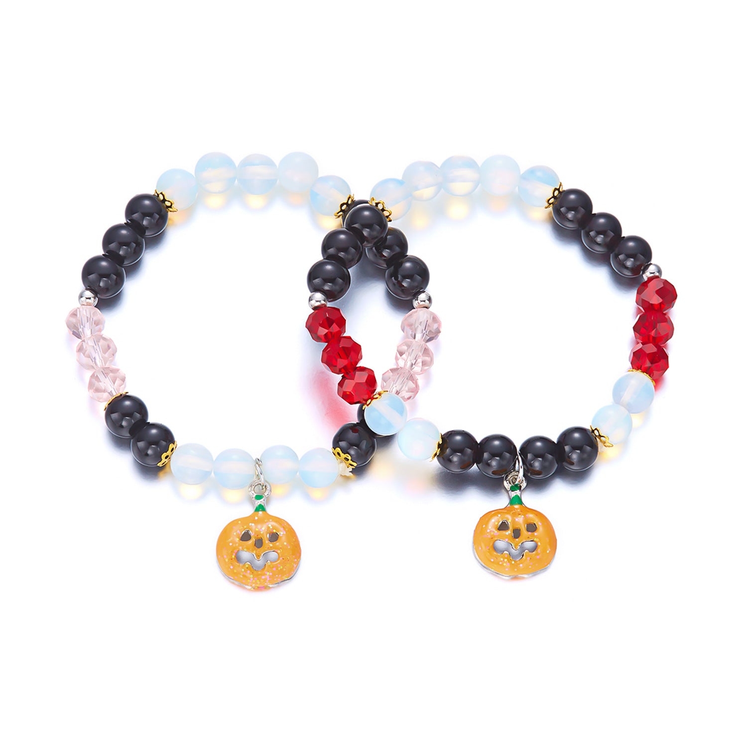 Wholesale  Ghost Cat Pumpkin Skeleton Adjustable Bracelet