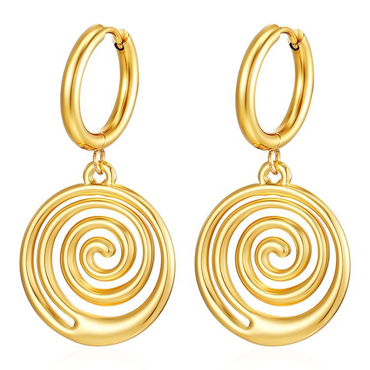 Wholesale 18K Gold Plated Stainless Steel Earrings ACC-ES-MuShan015